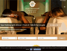 Tablet Screenshot of hotelmiramontibergamo.com